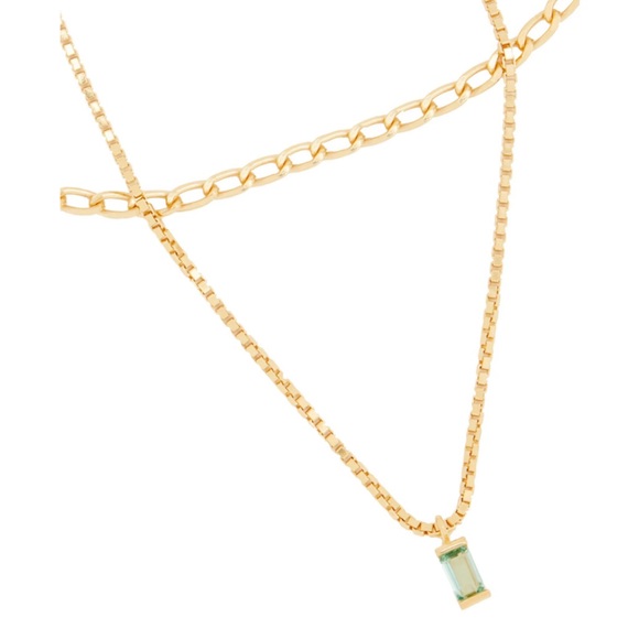 CORNELIA WEBB 24-karat gold-plated quartz necklace - Picture 8 of 9